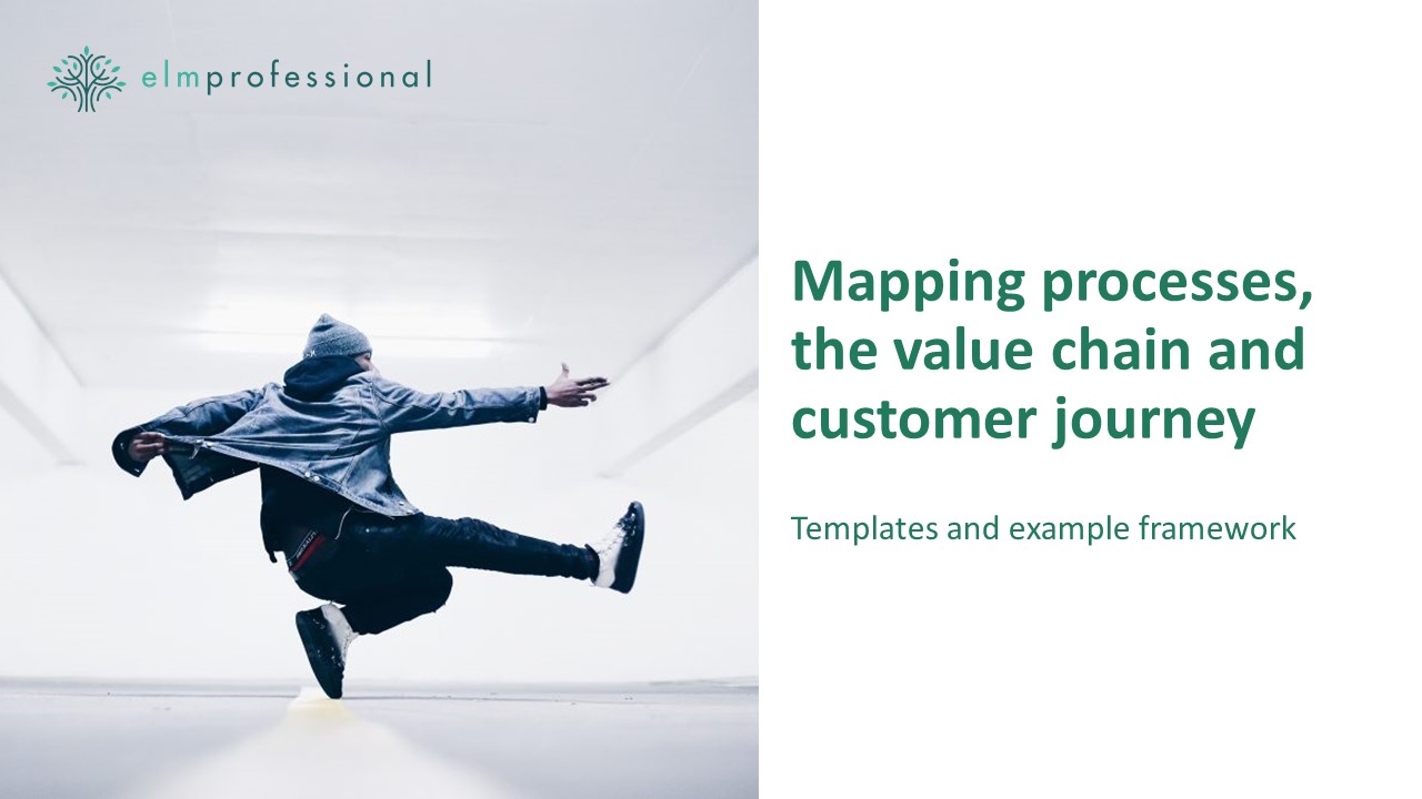 Mapping processes, the value chain, and customer journey